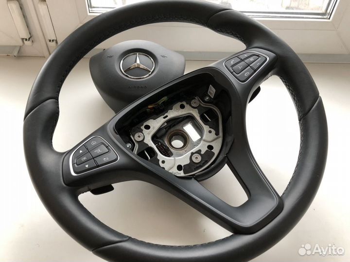 Руль с подушкой Mercedes Benz C W205