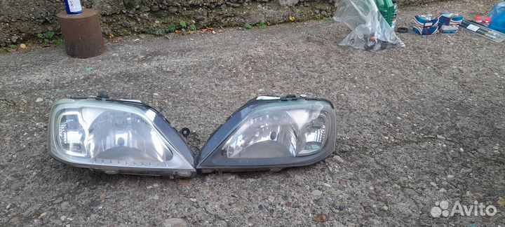 Фары предние рено логан фаза 1