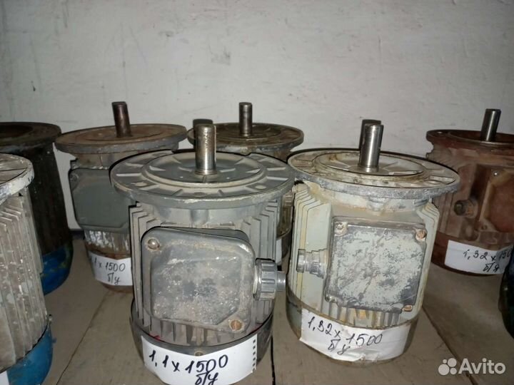 Электродвигатель 1.1 кВт из Ижевска