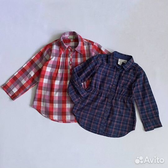 Рубашка для девочки 104 110