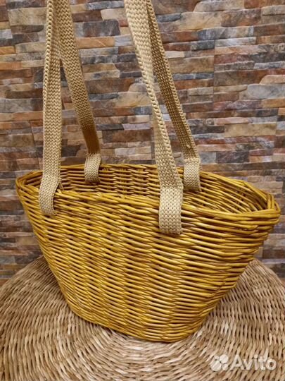 Сумка плетёная