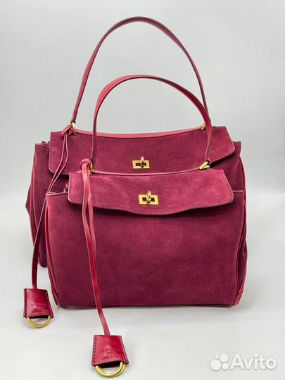Сумка женская замшевая комплект balenciaga