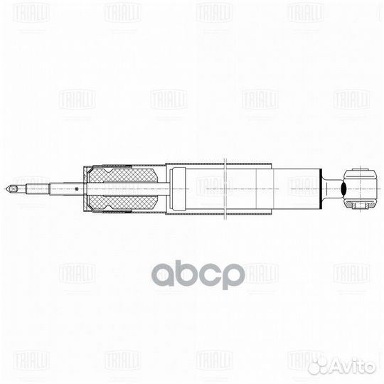 Амортизатор для а/м Mercedes C (W203) (00) зад