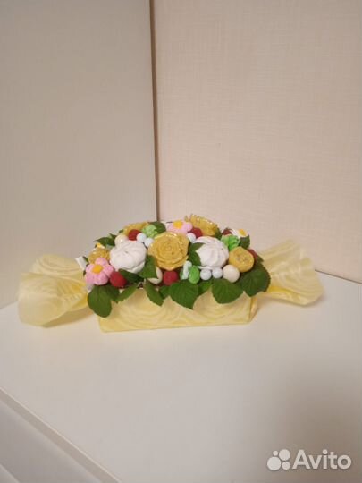 Съедобный букет конфетка