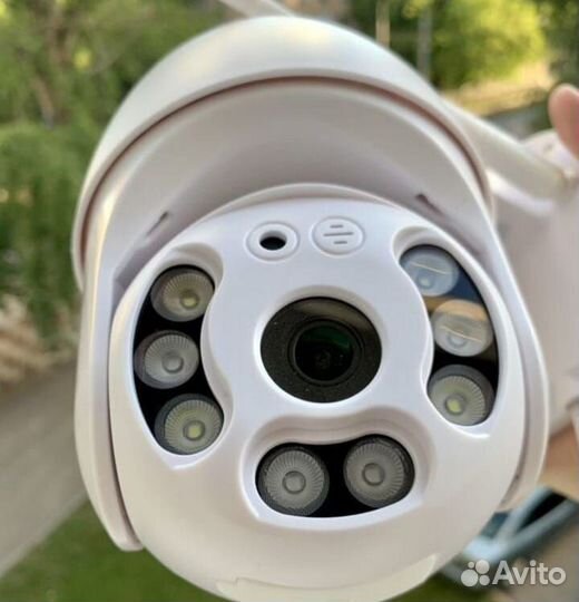 Уличная поворотная 5мп WiFi камера видеонаблюдения