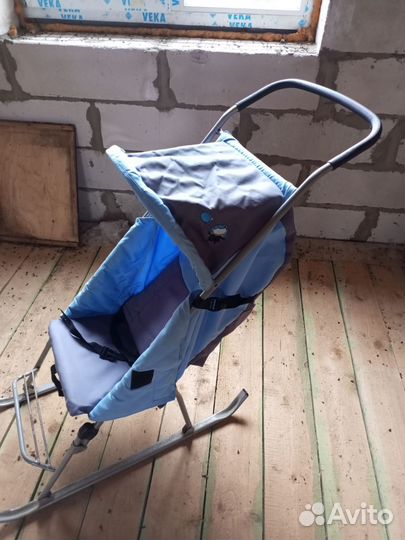 Коляска санки