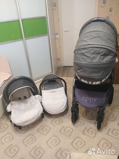 Коляска zippy 3 в 1