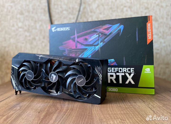 Видеокарта Gigabyte Aorus RTX 3080