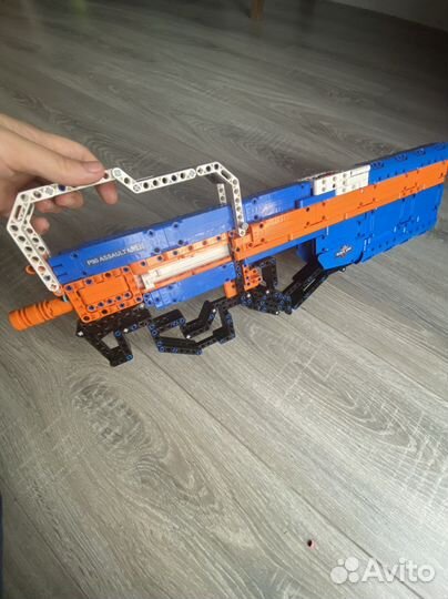 Конструктор-автомат, пистолет, лего, P90