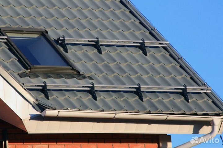 Снегозадержатели трубчатые на крышу