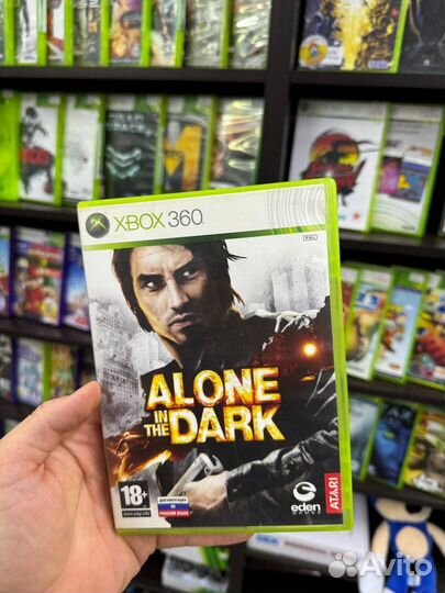 Alone in the dark Xbox360 с мануалом
