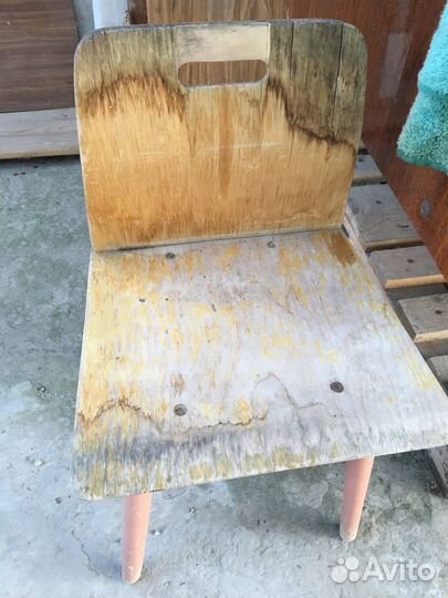 Стул детский деревянный