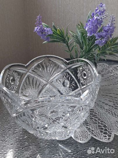 Ваза хрустальная СССР