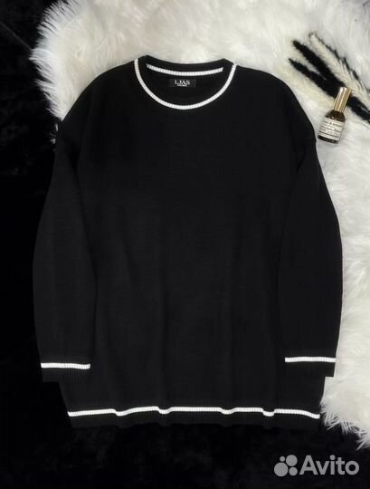 Свитер вязанный унисекс оверсайз