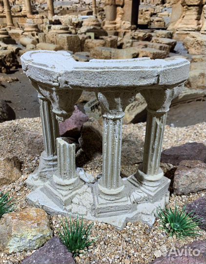 Декорация в аквариум Атлантида