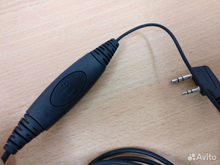 Ларингофонная гарнитура с микрофоном для рации bao