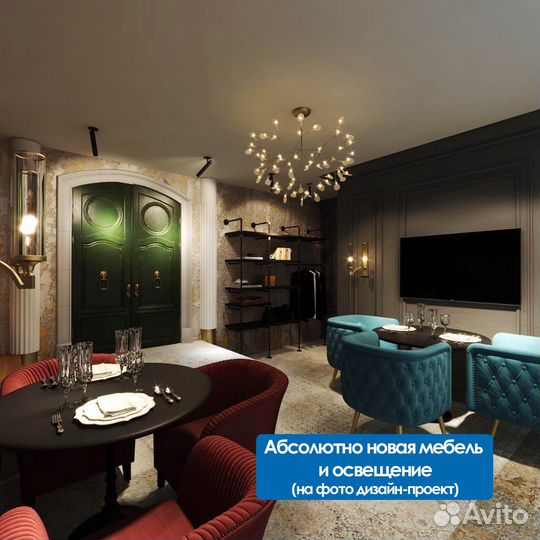 Стильная кальянная со свежим ремонтом