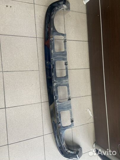 Накладка на задний бампер kia optima 2016