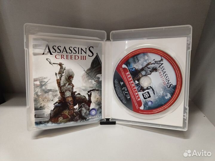 PS3 Assassin's Creed III 2012 bles01669/E Essentia