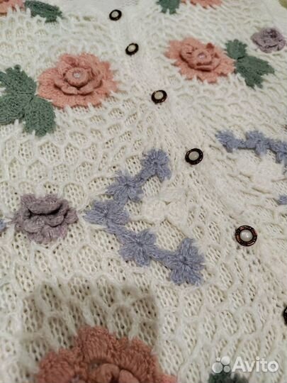 Винтажная женская кофта, 48-50