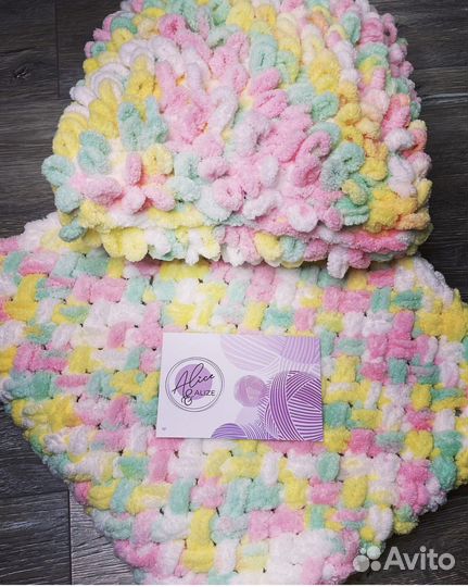 Детский плед ручной работы