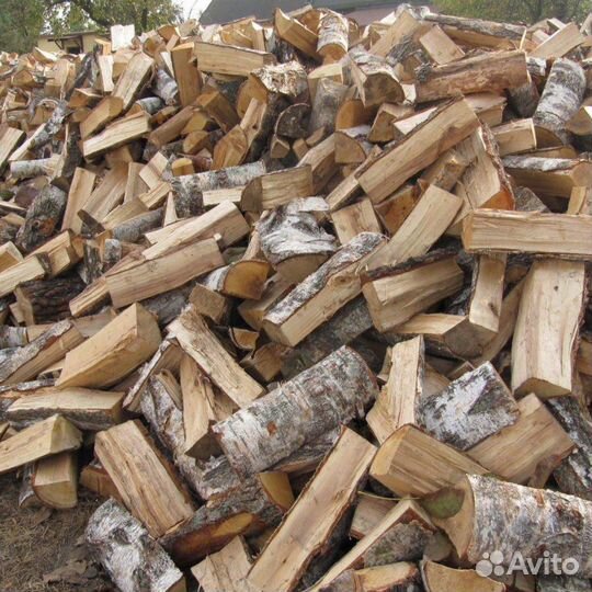 Дрова березовые колотые в укладку с доставкой