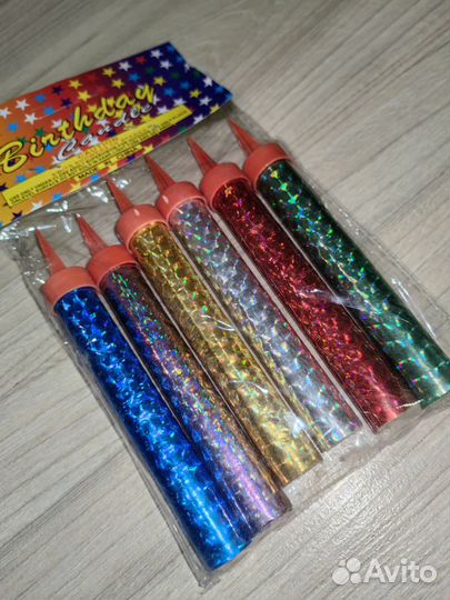 Свечи для торта фонтан