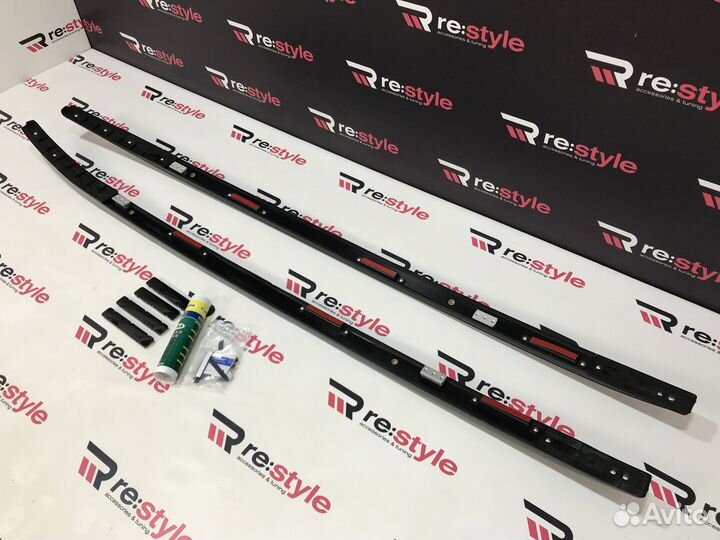 Рейлинги Toyota RAV4 (XA50) с18г Черные