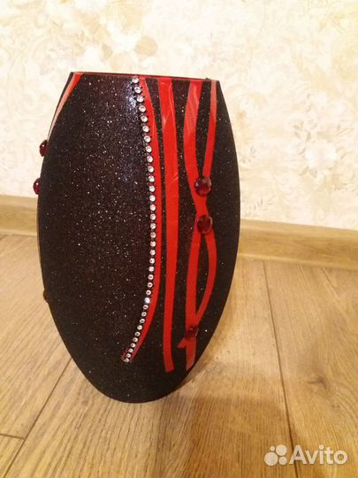 Ваза для цветов, высота 24,5 см (Новая)