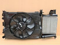 Комплект радиатора вентилятора dacia logan II 0. 9