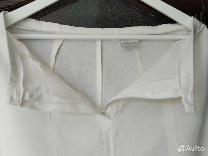 Юбка летняя лен 51 вискоза 49 размер 40