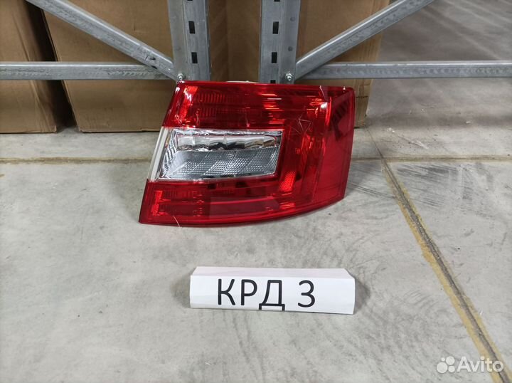 Фонарь правый Skoda Octavia 3 А7 2013