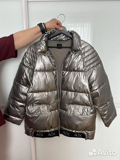 Armani exchange пуховик женский