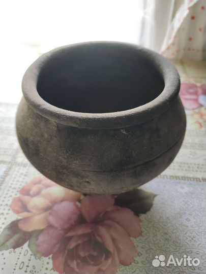 Чугунок для русской печи старинный (1,5 литра)