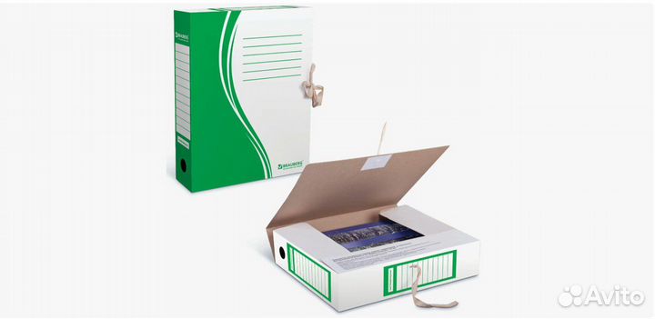 Папка архивная с завязками