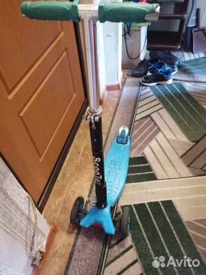 Самокат детский трехколесный бу