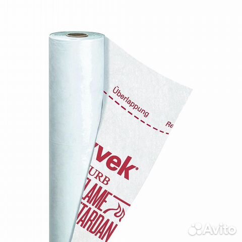 Диффузионная мембрана «Tyvek Soft» (погонный метр) купить в Москве с ...
