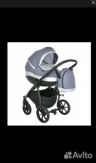 Коляска 3 в 1 Tutis Nanni (ткань/кожа) 2021 г