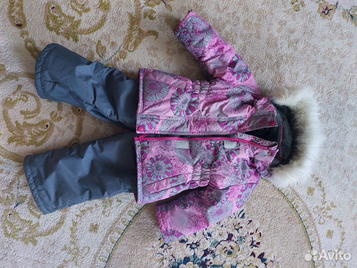 Зимний костюм для девочки