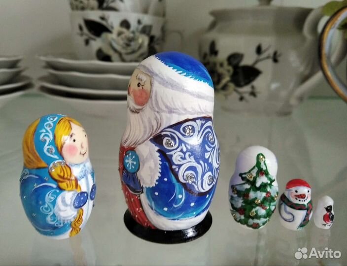 Матрёшка Дед Мороз