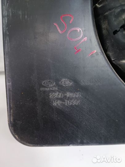 Бачок резонатора hyundai solaris 1