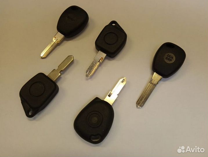 Изготовление ключей на авто renault рено