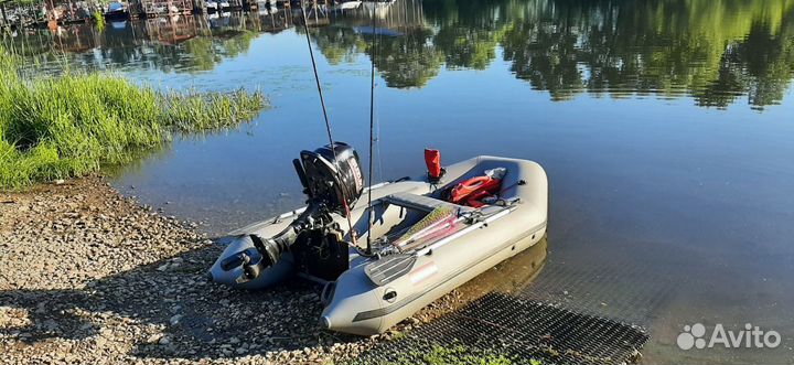 Hunterboat 290 лк suzuki DF6AS Эхолот humminbird