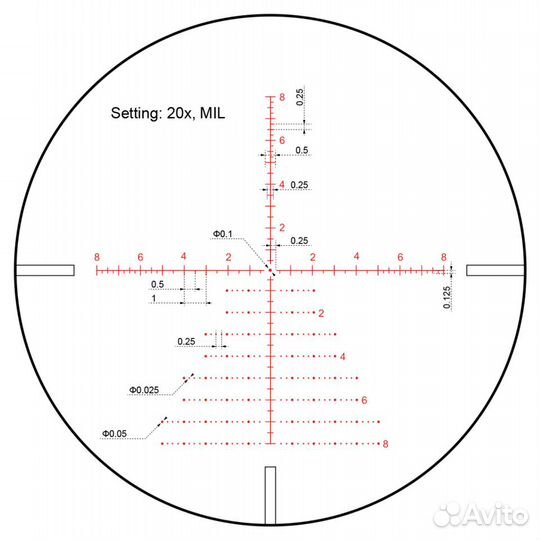 Vector Optics Continental X8 4-32x56 SFP ED Tactic