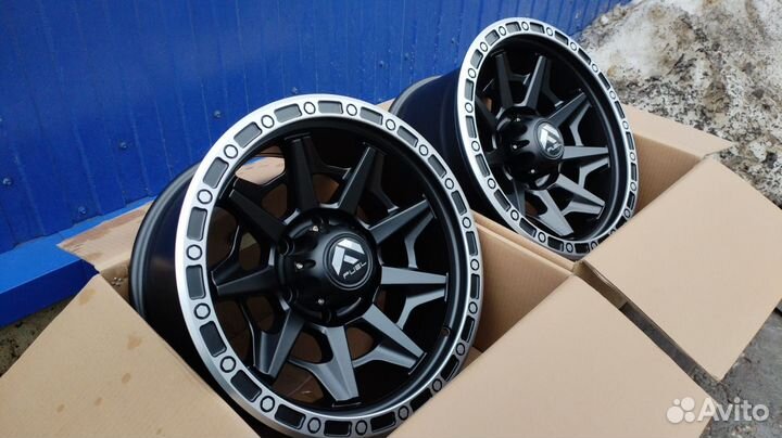 Новые Литые Диски 6*139.7 R 17 Black rhino tusk Че