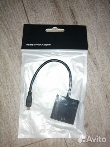 Переходник mini hdmi VGA