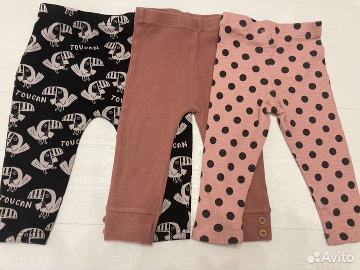 Пакет вещей на девочку 68 74 Tu, F&F