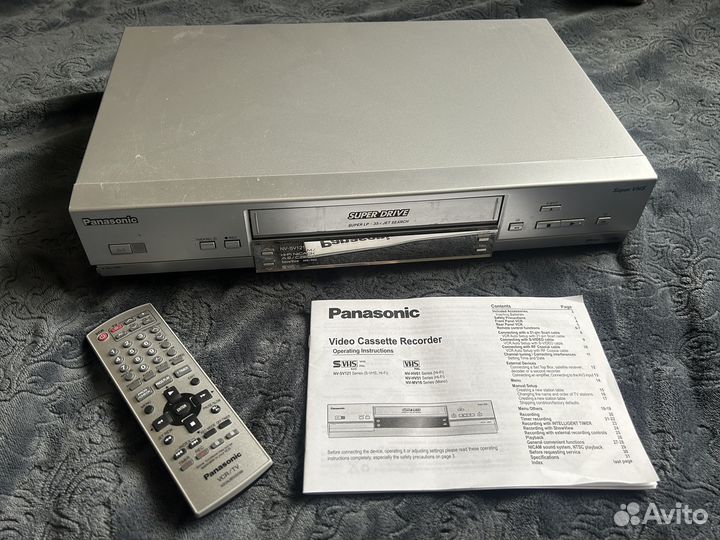 Видеомагнитофон Panasonic nv-sv 121 S-VHS