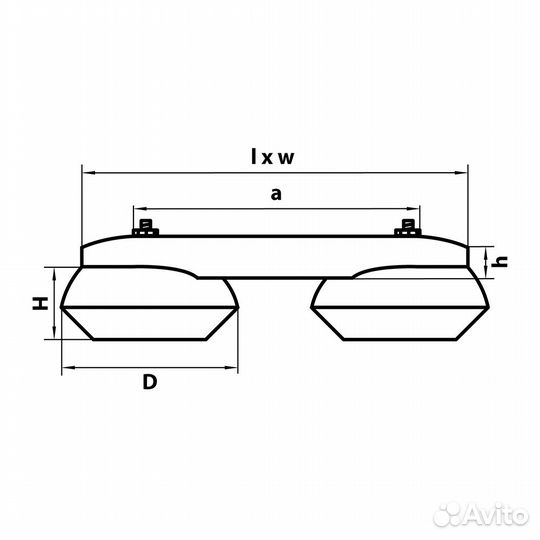 Светильник точечный Lightstar Orbe 051329 - мятая