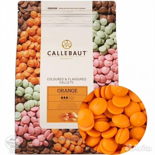 Шоколад апельсин Callebaut Orange 3 капли